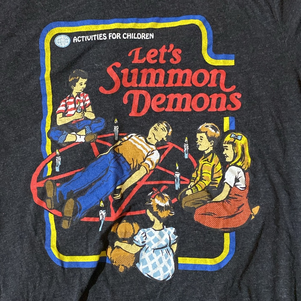 Let’s summon demons t shirt - Picture 2 of 2